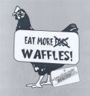 EAT MORE EGGS WAFFLES! CARBON'S GOLDEN MALTED PANCAKE & WAFFLE FLOUR SINCE 1937