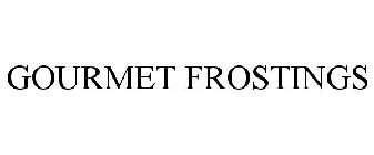 GOURMET FROSTINGS