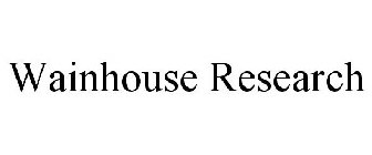 WAINHOUSE RESEARCH