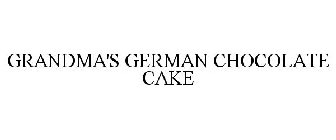 GRANDMA'S GERMAN CHOCOLATE CAKE