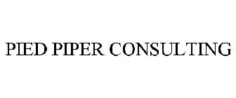 PIED PIPER CONSULTING