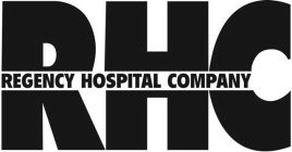 RHC REGENCY HOSPITAL COMPANY