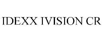 IDEXX IVISION CR