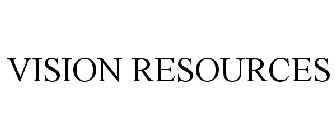 VISION RESOURCES