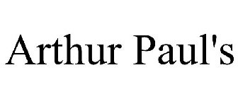 ARTHUR PAUL'S