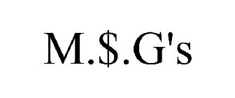 M.$.G'S