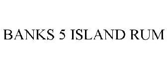 BANKS 5 ISLAND RUM