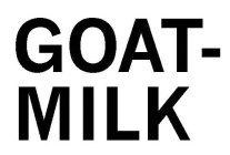 GOAT- MILK