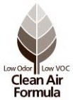 LOW ODOR LOW VOC CLEAN AIR FORMULA