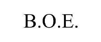 B.O.E.