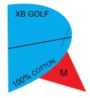 XB GOLF 100% COTTON M