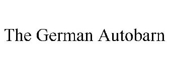 THE GERMAN AUTOBARN