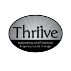 THRIIVE INVIGORATING SMALL BUSINESS INSPIRING SOCIAL CHANGE