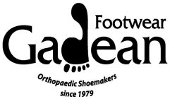 GADEAN FOOTWEAR ORTHOPAEDIC SHOEMAKERS SINCE 1979