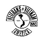 VETERANS OF VIETNAM MC AMERICA 1959 1975