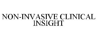 NON-INVASIVE CLINICAL INSIGHT