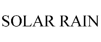 SOLAR RAIN