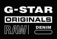 G-STAR ORIGINALS RAW DENIM Trademark of TM25 HOLDING B.V. - Registration  Number 4095326 - Serial Number 85136344 :: Justia Trademarks