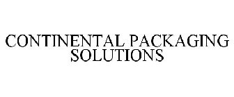 CONTINENTAL PACKAGING SOLUTIONS