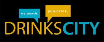 DRINKSCITY WE SEARCH. YOU DRINK.