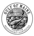 GULF OF MAINE WWW.GMRI.ORG RESPONSIBLY HARVESTED