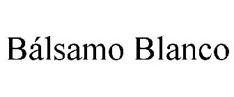 BÁLSAMO BLANCO