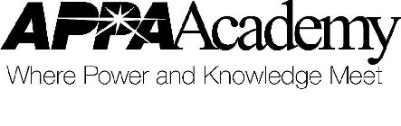 APPA ACADEMY WHERE POWER AND KNOWLEDGE MEET