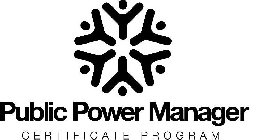 PUBLIC POWER MANAGER CERTIFICATE PROGRAM
