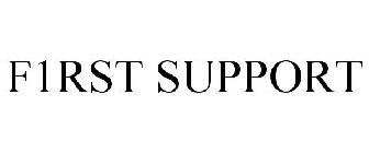 F1RST SUPPORT