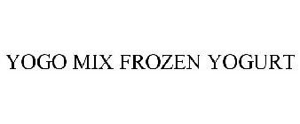 YOGO MIX FROZEN YOGURT