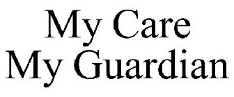 MY CARE MY GUARDIAN