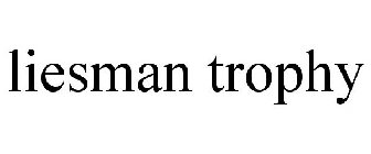 LIESMAN TROPHY
