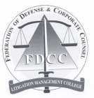 FEDERATION OF DEFENSE & CORPORATE COUNSEL FDCC LITIGATION MANAGEMENT COLLEGE