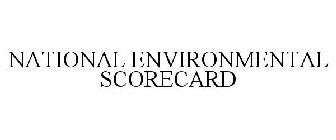 NATIONAL ENVIRONMENTAL SCORECARD