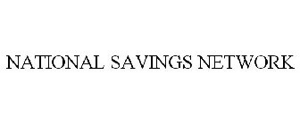 NATIONAL SAVINGS NETWORK