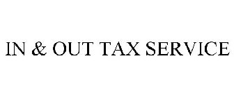 IN & OUT TAX SERVICE