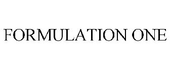 FORMULATION ONE