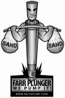 SAND SAND FARR PLUNGER WE PUMP IT! WWW.MUTHPUMP.COM