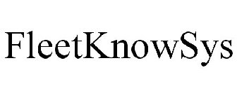 FLEETKNOWSYS