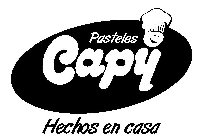 PASTELES CAPY HECHOS EN CASA