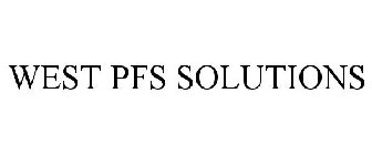 WEST PFS SOLUTIONS