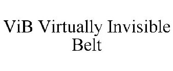 VIB VIRTUALLY INVISIBLE BELT