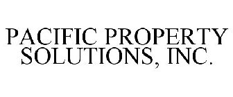 PACIFIC PROPERTY SOLUTIONS, INC.