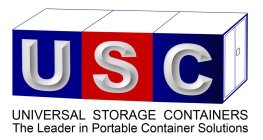 USC UNIVERSAL STORAGE CONTAINERS THE LEADER IN PORTABLE CONTAINER SOLUTIONS