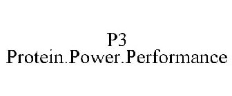 P3 PROTEIN.POWER.PERFORMANCE