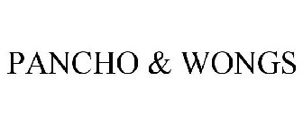 PANCHO & WONGS