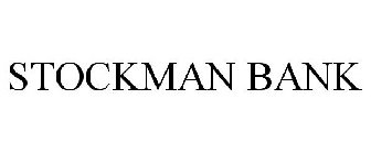 STOCKMAN BANK