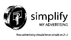 2+2= SIMPLIFY MY ADVERTISING YOUR ADVERTISING SHOULD BE AS SIMPLE AS 2+2