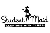 STUDENT MAID CLEANING WITH CLASS