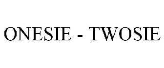 ONESIE - TWOSIE